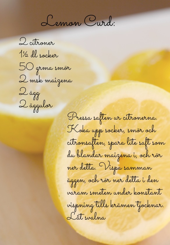Lemon Curd recept